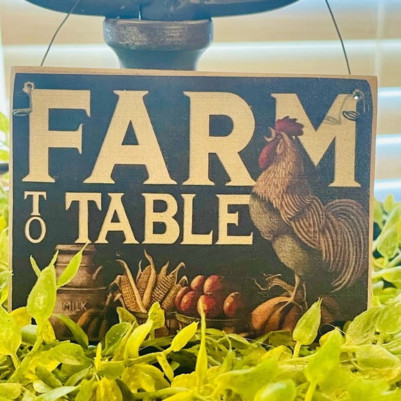 *Farm To Table Rooster Ornament - Picture 10 of 12